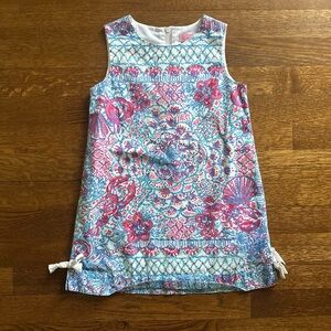 Lilly Pulitzer Girls Pincher Picnic Shift Dress sz. 5